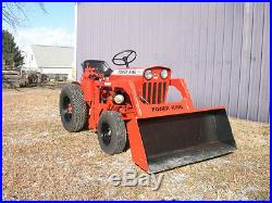 Low Cost Lawnmowers » Blog Archive » Power King Economy Tractor 1614 NO