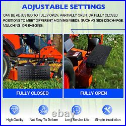 088-6003-00 Advanced Chute Blocker System Fits Most ZT Toro Mowers ACS6000ULS