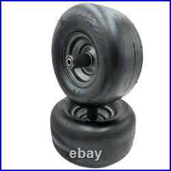 11x6.00-5 Flat Free Wheel Assembly Set Compatible with 07101105