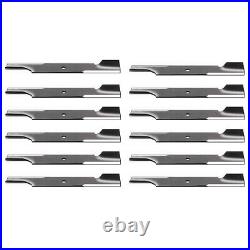 12 New Heavy Duty High Lift Blades For 61 Cut Scag 48111 482881 482787 481708