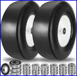 13x5.00-6 Flat Free Tire and Wheel with 1/2 3/4 5/8 Precision Bearings