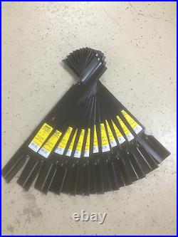 15PK Marbain Steel Hi Lift Mower Blades for Scag 61 482879 & 482881 USA MADE