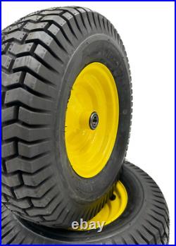 16x6.50-8 Lawn Mower Wheels Set of 2 Fits on 3/4 Inch Axle