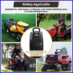 16x6.50-8 Tubeless Lawn Mower Front Tire and Wheel Replacement for John Deere