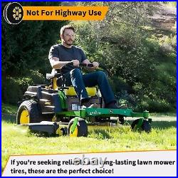 16x6.50-8 Tubeless Lawn Mower Front Tire and Wheel Replacement for John Deere