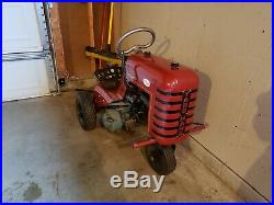 1955 Hiller Yardhand Model 101 Garden Tractor Lawn Mower Antique