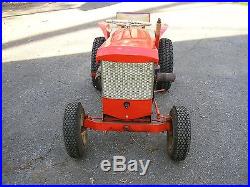 1962 Simplicity Model 725 Vintage Garden Tractor With 42 Mower Deck