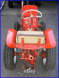 1962 Simplicity Model 725 Vintage Garden Tractor With 42 Mower Deck