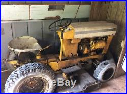 1963 cub cadet garden tractor with hitch, 42 inch, 7 hp, for restoration