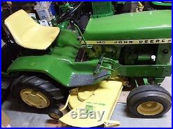 1969 John Deere 140 H3 Lawn and Garden Tractor & Mower