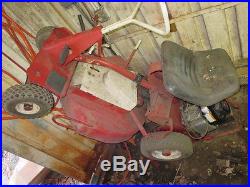 1970's Snapper riding mower with new Briggs 8 hp engine