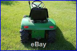 1971 John Deere 110 Lawn and Garden Tractor Mower