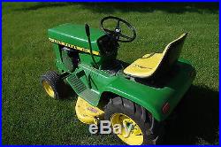 1971 John Deere 110 Lawn and Garden Tractor Mower