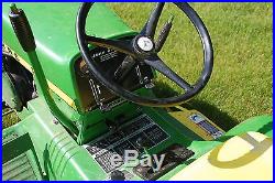 1971 John Deere 110 Lawn and Garden Tractor Mower