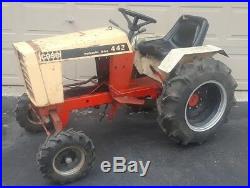 1972 Case Ingersoll 442 Garden Tractor. Accepts 444 446 448 attachments