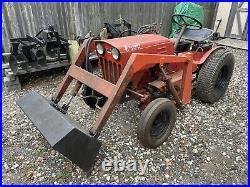 1973 Power King Tractor 1614 with Bucket