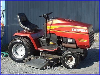 1987 Roper GTK 18 Garden tractor. 50 cut, Hi/lo Ranges, great shape, vintage
