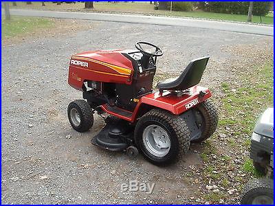 1987 Roper GTK 18 Garden tractor. 50 cut, Hi/lo Ranges, great shape, vintage