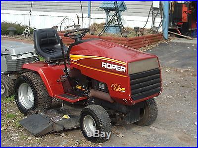 1987 Roper GTK 18 Garden tractor. 50 cut, Hi/lo Ranges, great shape, vintage