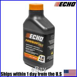 (1) Case Echo Oil (48) 6.4 oz Bottles 2 Cycle Mix for 2.5 Gallon GOLD 6450025G