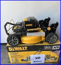1-DEWALT DCMWP233U2 21.5 in. 20-Volt Cordless Walk Behind PUSH mower- Tool only