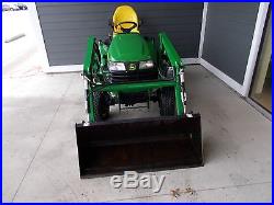 2004 John Deere X585 Awd Garden Tractor With 62 Mower Deck And Loader