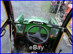 2004 John Deere 2210 23hp 4wd tractor with 210 front loader. Very low hours