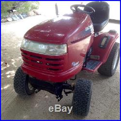 2005 Craftsman 54 Cut Riding Lawn Mower Tractor 22HP 4 FREE Attachments