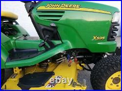 2005 John Deere X595 Diesel 4x4 Tractor with Mower JD 595