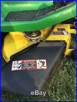 2009 John Deere X300 Lawn Mower With42 Deck And Hydro Transmission