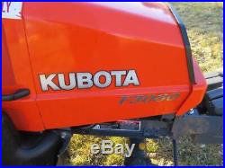 2010 KUBOTA F3080 4WD 60 DIESEL Riding Lawn Mower Tractor f3680 f2680 f3060