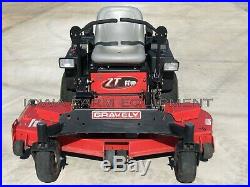 2012 Zero Turn Lawn Mower, Gravely 60 ZT60HD, 27HP Kohler withHead Lights