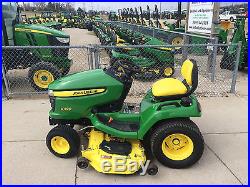 2013 John Deere X500 Lawn & Garden Tractor 54 deck # 128204