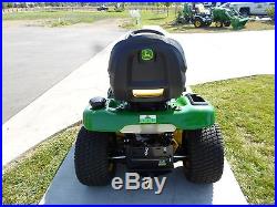2015 John Deere Demo X324 Lawn Tractor With 48 Mower Deck Na# 122365