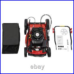 20.5 in 140cc High Wheel FWD Gas Walk Behind Lawn Mower 1.6L 8 Gear 4 Stroke NEW