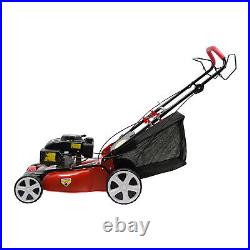 20.5 in 140cc High Wheel FWD Gas Walk Behind Lawn Mower 1.6L 8 Gear 4 Stroke NEW