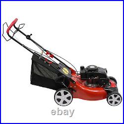 20.5 in 140cc High Wheel FWD Gas Walk Behind Lawn Mower 1.6L 8 Gear 4 Stroke NEW