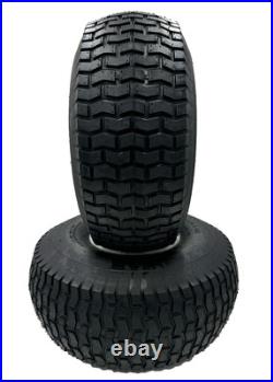 20x8.00-8 Gray Lawn Mower Wheel Set of 2 3/4 Inch Axle, 2.90 Inch Hub
