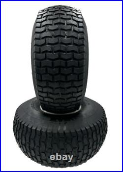 20x8.00-8 Gray Lawn Mower Wheel Set of 2 3/4 Inch Axle, 2.90 Inch Hub