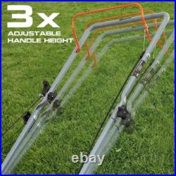 21 in. 170cc 3-in-1 Gas Walk Behind Push Lawn Mower with High Rear Wheels
