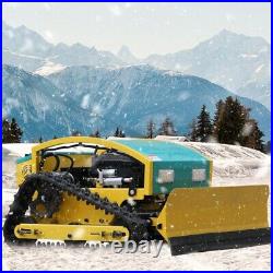 23.6Factory Electric Start Remote-Controlled Smart Robot Lawn Mower Snow Shovel