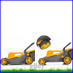 2500W Electric Rotary Lawn Mower Garden Grass Cutter 35L + Accessories