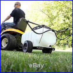 25 Gal. Tow-Behind Lawn and Garden Sprayer Riding Mower Tractor