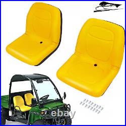 2PCS PU Seat For John Deere Gator 4X2 HPX 4X4 HPX Gator TX Gator TH 6X4 Gator