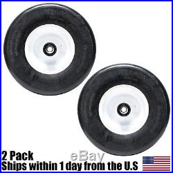 2PK 13x6.5x6 Puncture Proof No Flat Tires Replaces Exmark 103-0065 Front Solid