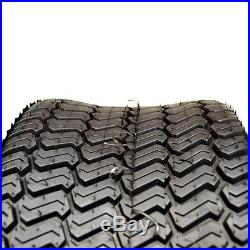 2PK 20X10.00-8 4 Ply Tubeless Turf Tire Tractor Riding Mower Pair Set 20x10x8