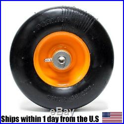 2PK Flat Free Solid Tire for Scag Mowers Front Caster Wheel 9x3.50-4