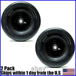 2PK Front Solid Tire Caster 13x6.5x6 Puncture Proof No Flat for eXmark 103-0065
