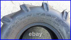 2 16X7.50-8 4P Lawn Trac Tires Lug R-1 R1 PAIR AG 16x7.5-8 Free Shipping