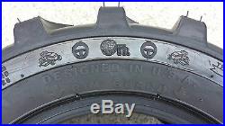 2 18X8.50-10 4P OTR Garden Master Tires Lug R-4 R4 FREE SHIP Skid 18x8.5-10
